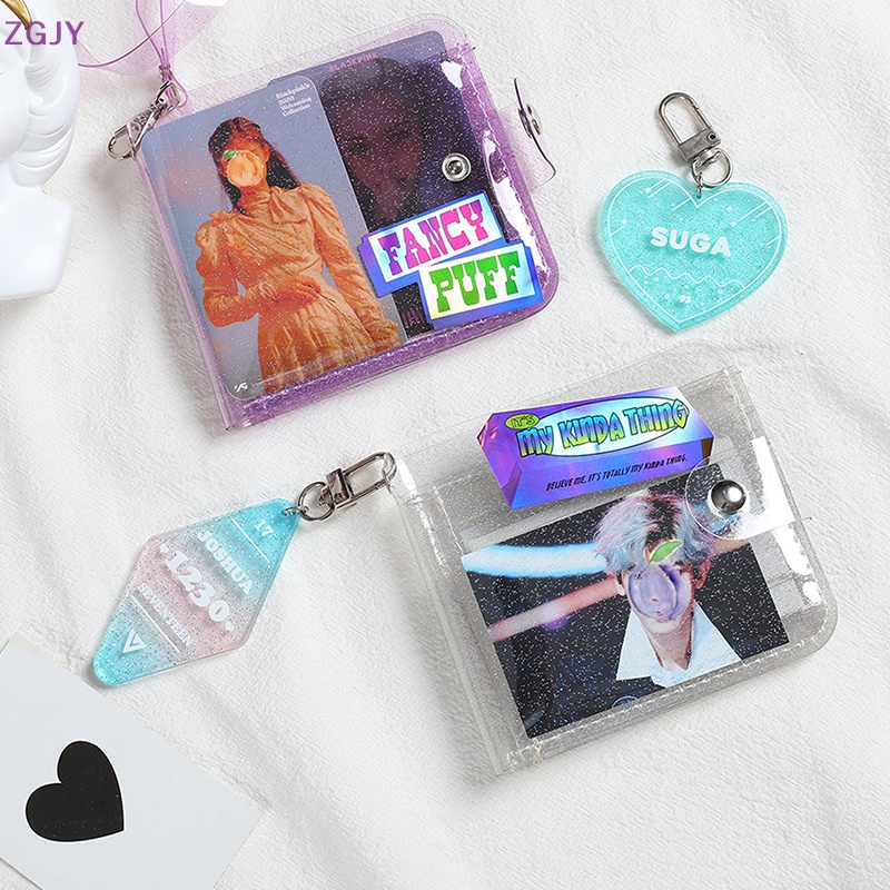 Ví Đựng Thẻ ID / Thẻ Tín Dụng Bằng PVC Trong Suốt Chống Thấm Nước Thời Trang Cho Nữ Mới