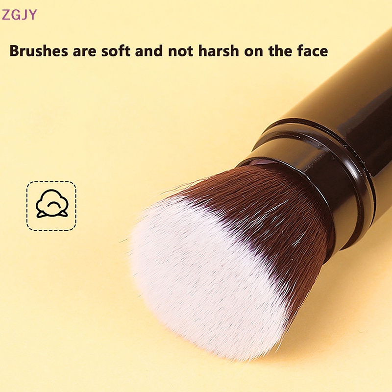 Cọ Trang Điểm ZGJY Có Thể Thu Gọn Tiện Dụng Mới