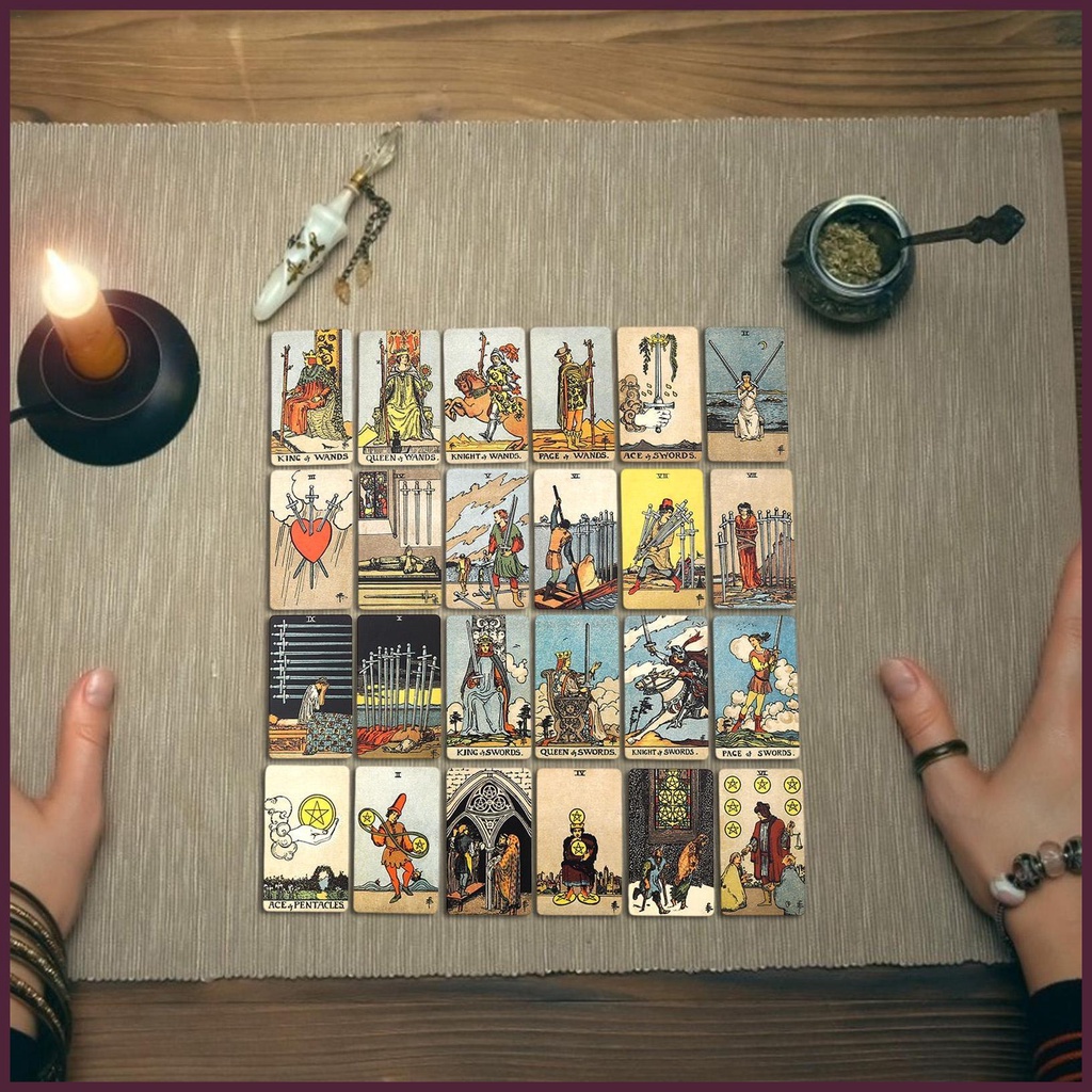 Bộ Bài Tarot 78 Lá Đa Năng Có Thể Tái Sử Dụng