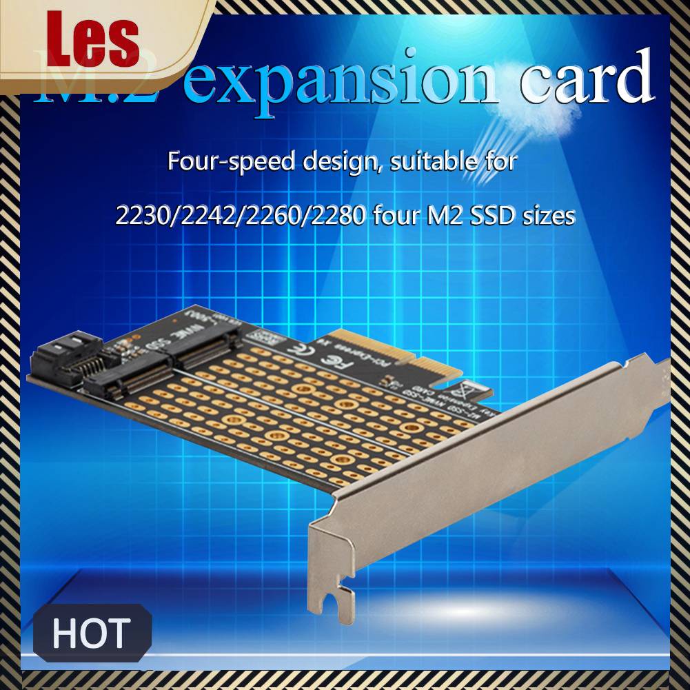 Bộ Chuyển Đổi PCI-E NVMe SATA M.2 Sang PCI-Express 3.0 X4 Cho Key M Key M2 SSD