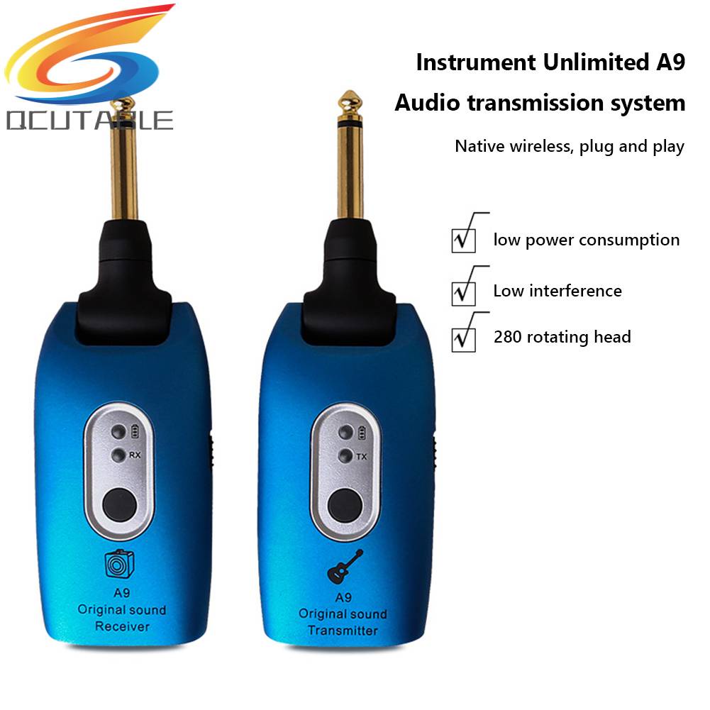 Thiết Bị Nhận Tín Hiệu Âm Thanh Không Dây 2.4GHz Cho Đàn Guitar Điện / Trống