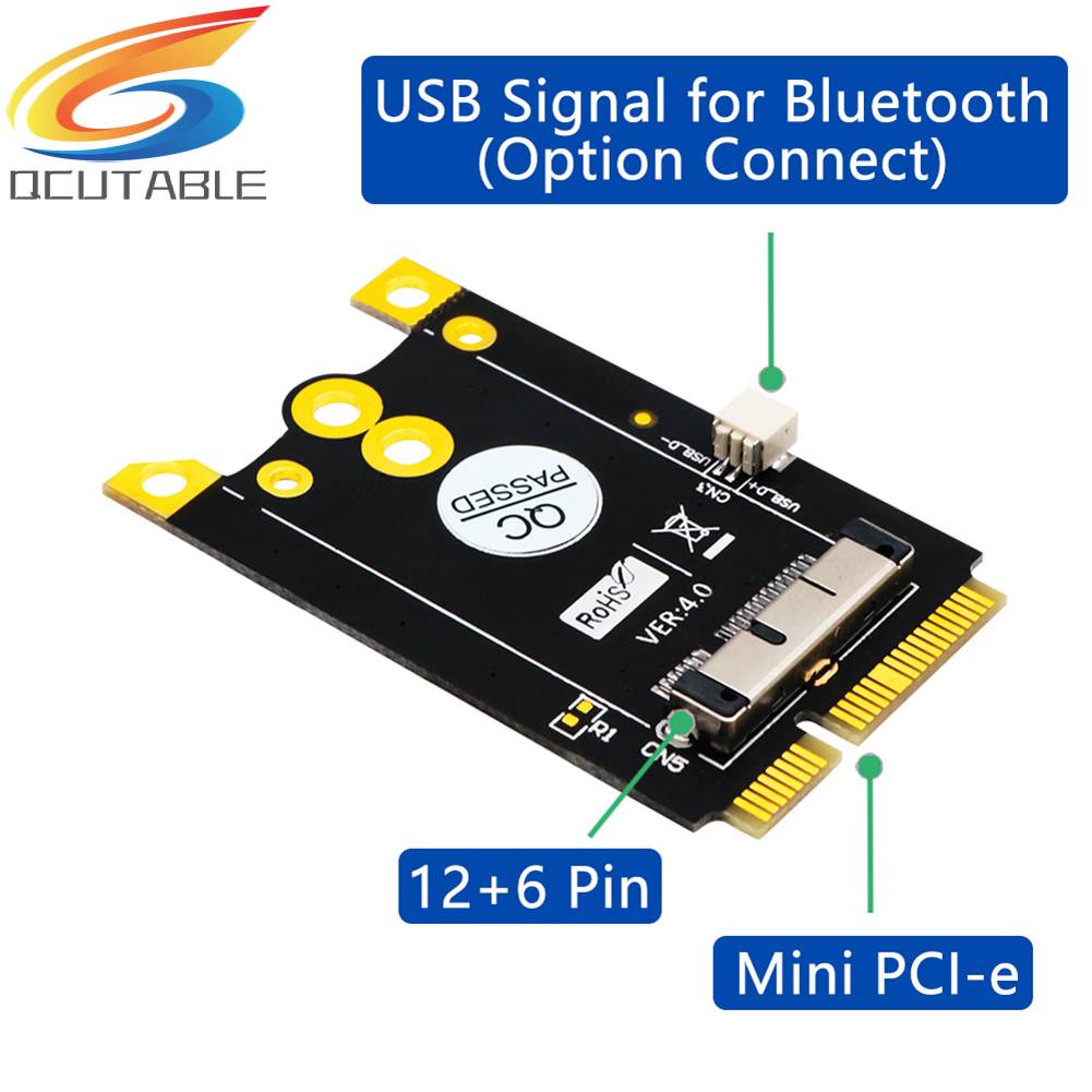 Mô Đun Chuyển Đổi PCI-e Mini Sang 12 + 6 Pin WiFi WLAN