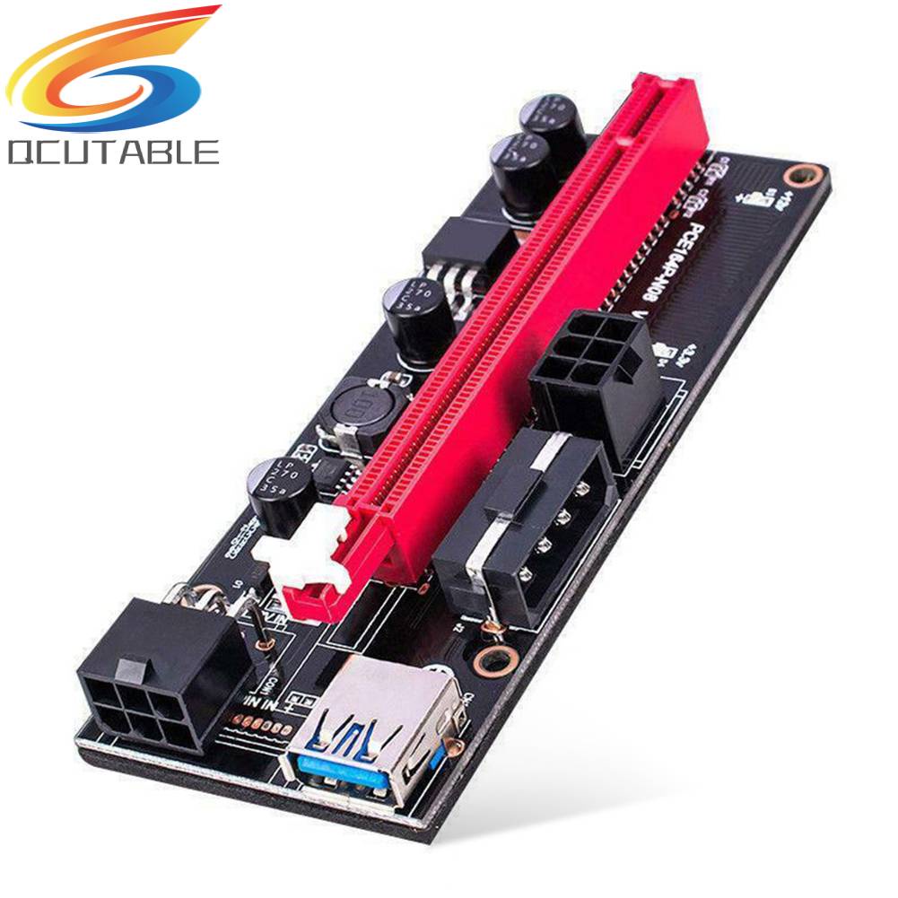 Card Mở Rộng PCI-E 1X Sang 16X Cổng USB 3.0 Cho GPU