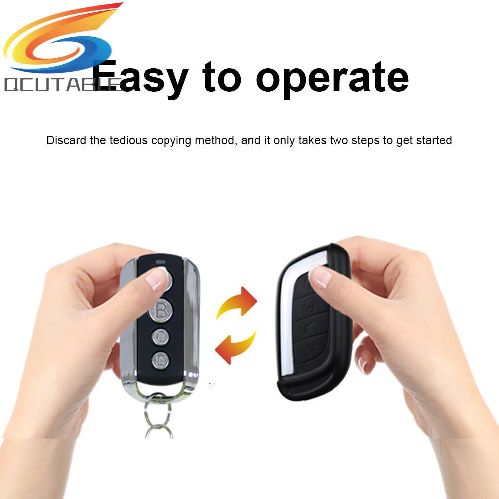 Remote Điều Khiển Cửa Garage Không Dây Đa Năng 433.92 MHz