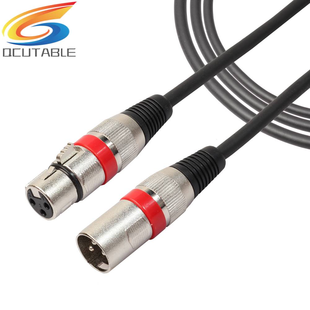 Set 10 Dây Cáp DJ 5.9ft 3 Pin DMX Bền Bỉ Dành Cho Bộ Khuếch Đại Âm Thanh / Tai Nghe