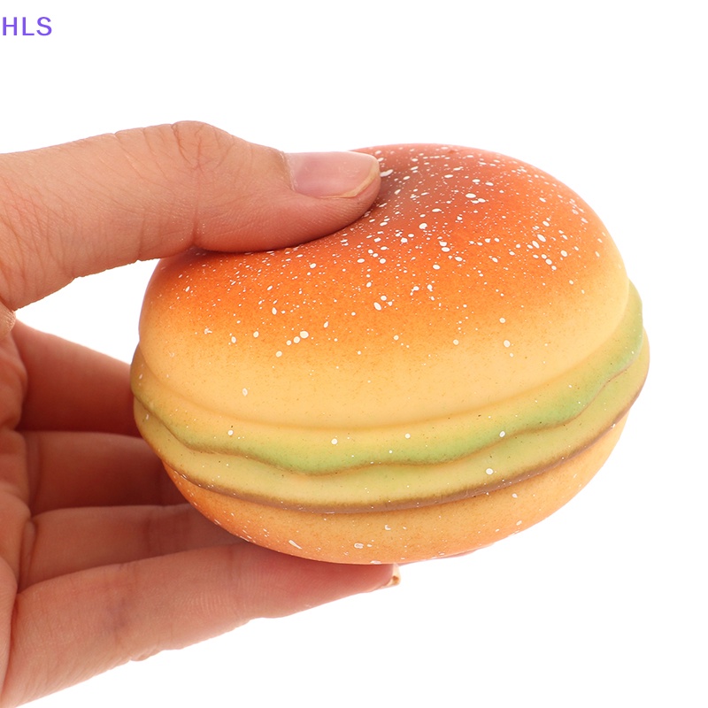 Đồ Chơi Bóng Bóp Hình Hamburger 3D Bằng Silicone Giúp Giảm Căng Thẳng