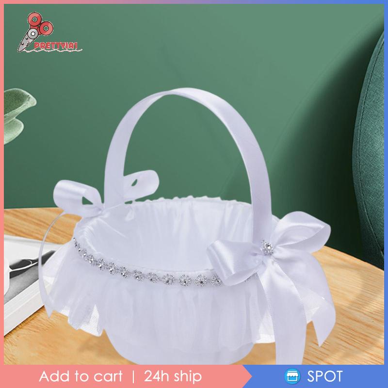 [Prettyia1] Hoa Hồng Trang Trí Tiệc Cưới Có Tay Cầm Ngọt Ngào