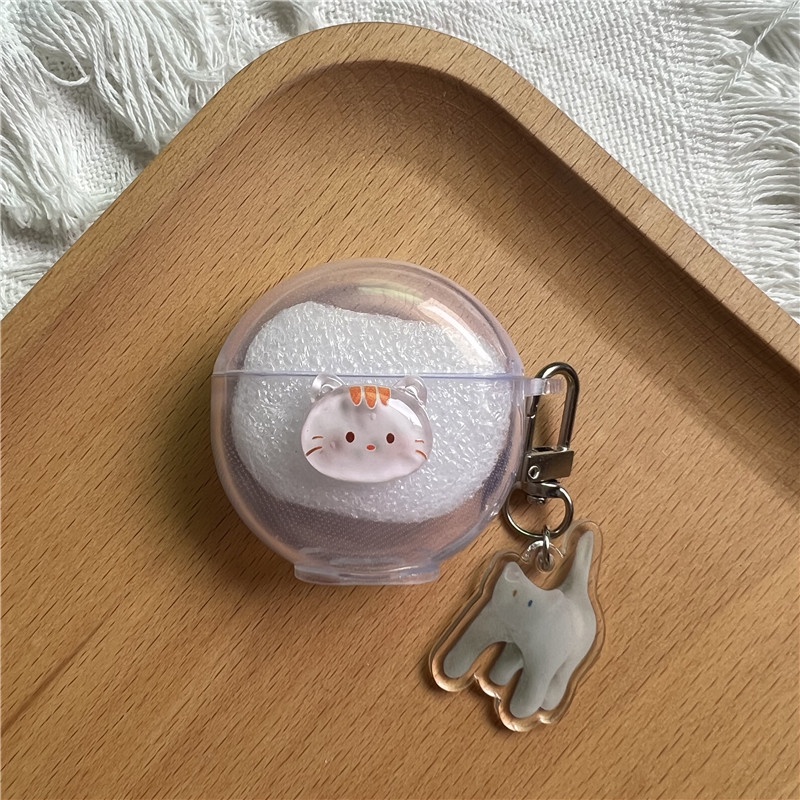 Vỏ Bảo Vệ Hộp Sạc Tai Nghe Bluetooth Airpod Pro 6 Pro 6 TWS Bằng TPU Màu Trơn Dễ Thương