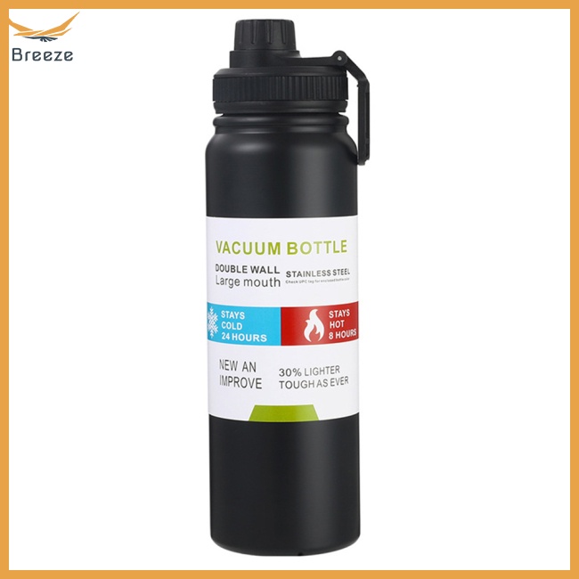 Bình Nước Giữ Nhiệt Bằng Thép Không Gỉ 304 Thiết Kế Cỡ Lớn Chống Tràn Tiện Dụng Mang Theo Du Lịch