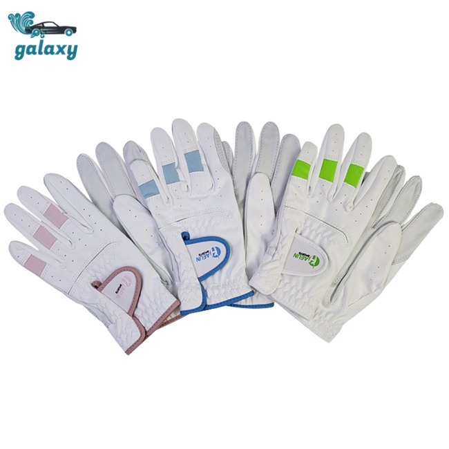 Galaxy 1 Đôi Găng Tay Chơi Golf Có Dây Thun Co Giãn Chống Mài Mòn Thoải Mái Dành Cho Bé Trai Bé Gái