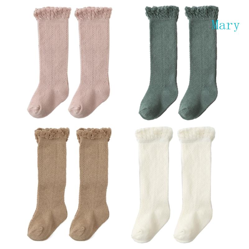 Vớ Cao Đến Đầu Gối Phong Cách Pháp Dành Cho Bé Gái 0-3 Tuổi