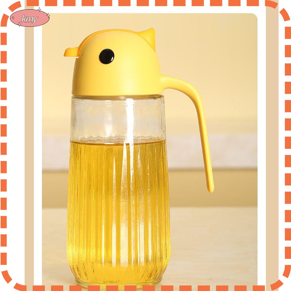 Krny Bình Thủy Tinh Đựng Gia Vị Dầu Tự Động Mở Và Đóng Dung Tích Lớn Không Dễ Lau Chùi Không Chứa Dầu Chống Rò Rỉ Cho Nhà Bếp