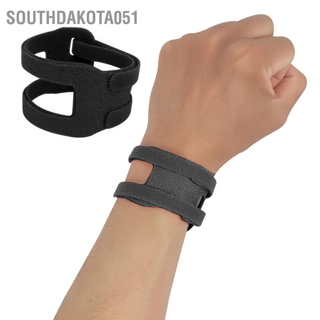 Southdakota051 Nẹp Cổ Tay Cho TFCC Nước Mắt Nylon Có Thể Điều Chỉnh Siêu Mỏng Nén Hỗ Trợ Đau Hai Mặt Ulnar
