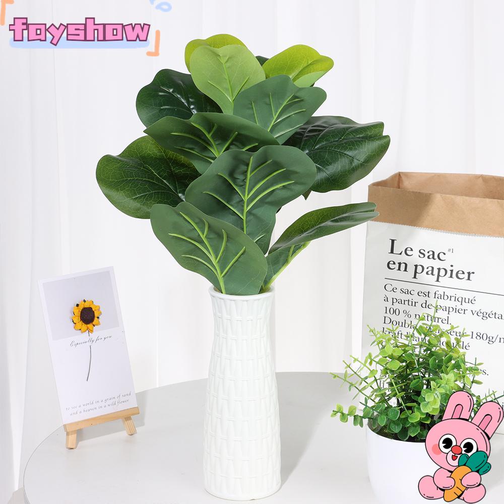 FAY Nhánh Lá Dương Xỉ Nhân Tạo 35 / 50CM Trang Trí Nhà Cửa