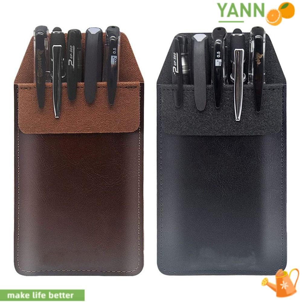 YANN1 Túi Đựng Bảo Vệ Áo Sơ Mi Chống Rò Rỉ Màu Trơn Cho Bác Sĩ / Y Tá