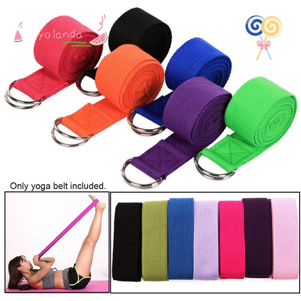 YOLA Dây Đai Co Giãn Chất Lượng Cao Hỗ Trợ Luyện Tập Yoga / Gym