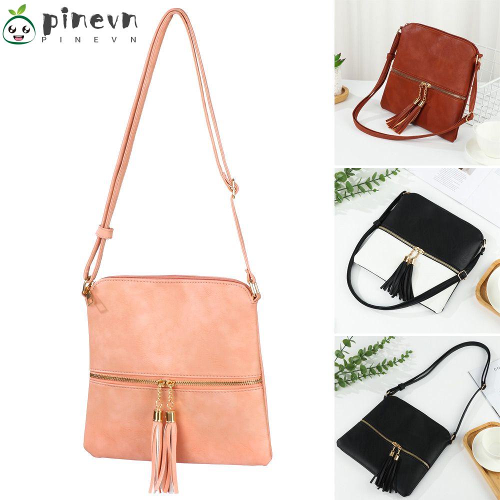 PINEVN Túi Xách Dây Đeo Vai Thiết Kế Mới Cao Cấp Thời Trang