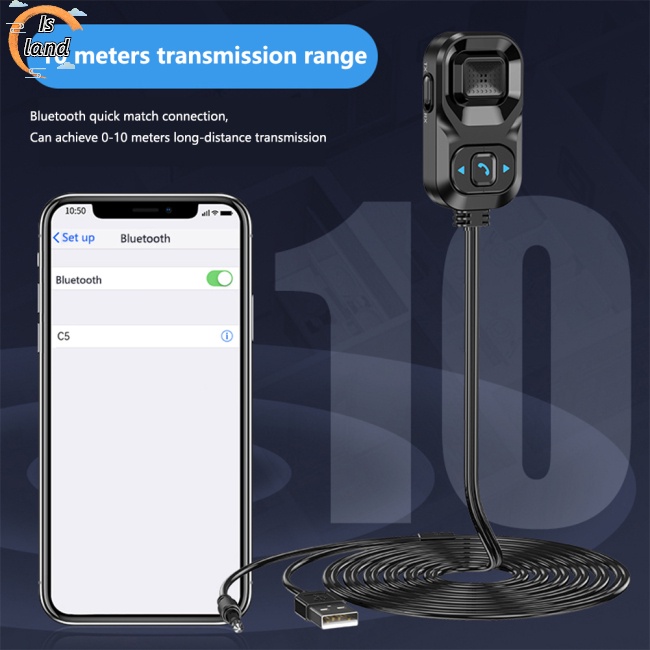 Bộ Truyền Nhận Tín Hiệu Âm Thanh Bluetooth Không Dây 2 Trong 1 Giắc Cắm 3.5mm Hỗ Trợ Gọi Điện Cho Xe Hơi