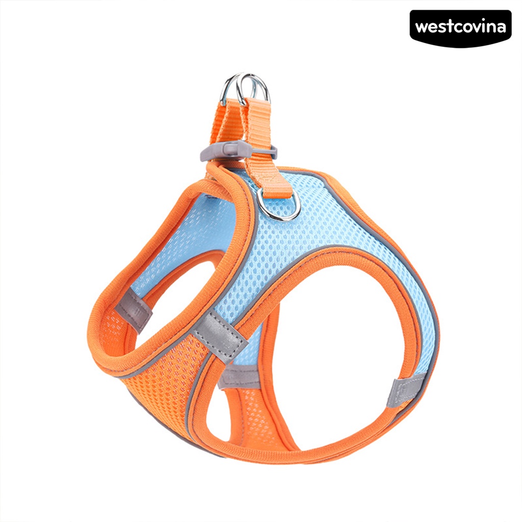 [COD]♞Dây Dắt Thú Cưng Đi Dạo Bằng Nilon Phản Quang Thoáng Khí Tiện Dụng