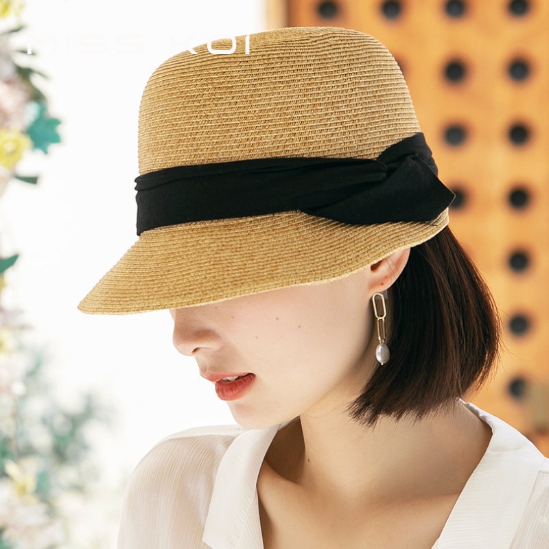 Mũ Rơm Rộng Vành Chống Nắng Thời Trang Mùa Hè Cho Nữ