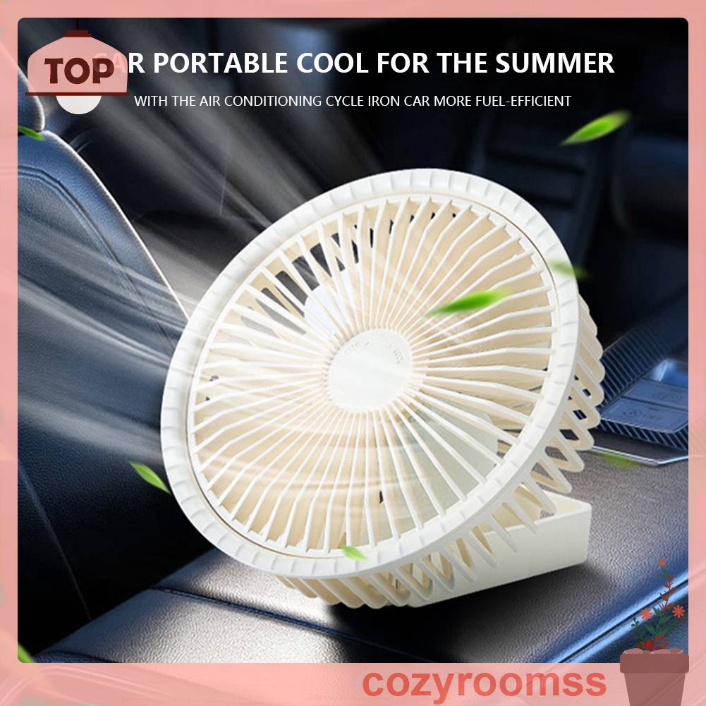 Quạt Làm Mát 3 Tốc Độ 1200mAh Để Bàn Yên Tĩnh Có Thể Gập Lại Cho Nhà Bếp Xe