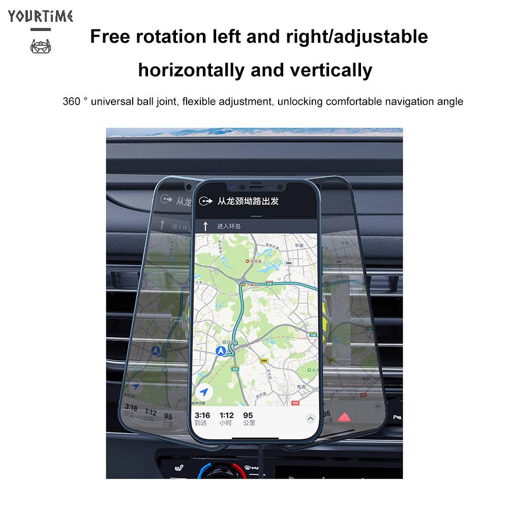 Giá Đỡ Đèn RGB 15W Cho Xe Hơi 14 13 12 Pro Max