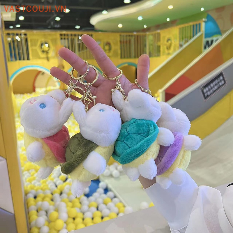 1 Móc Khóa Hình Rùa Nhồi Bông Đáng Yêu