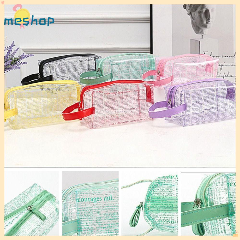 ME Túi Đựng Đồ Vệ Sinh Cá Nhân Họa Tiết Tờ Báo