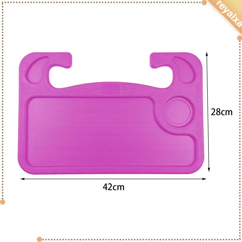 Khay Đựng Thức Ăn Hai Mặt Kích Thước 42x28x2.2cm Tiện Dụng Cho Xe Hơi / Xe Tải