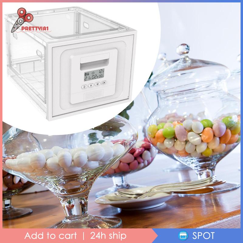 [Prettyia1] Hộp Đựng Điện Thoại / Máy Tính Bảng Có Khóa Mật Khẩu Hẹn Giờ