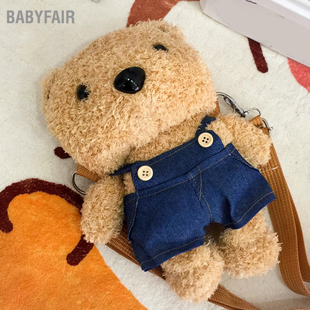 Babyfair Túi Đeo Vai Nữ Hoạt Hình Sang Trọng Dễ Thương Có Thể Điều Chỉnh Xách Messenger Cho Ngày Đi Mua Sắm