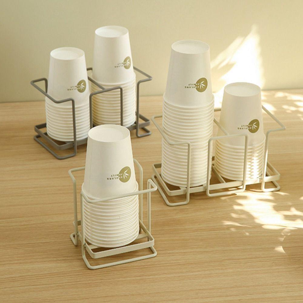 Giá Đỡ Cốc Giấy WMES15H Bằng Sắt Chống Rỉ Sét Tiện Dụng Cho Nhà Bếp