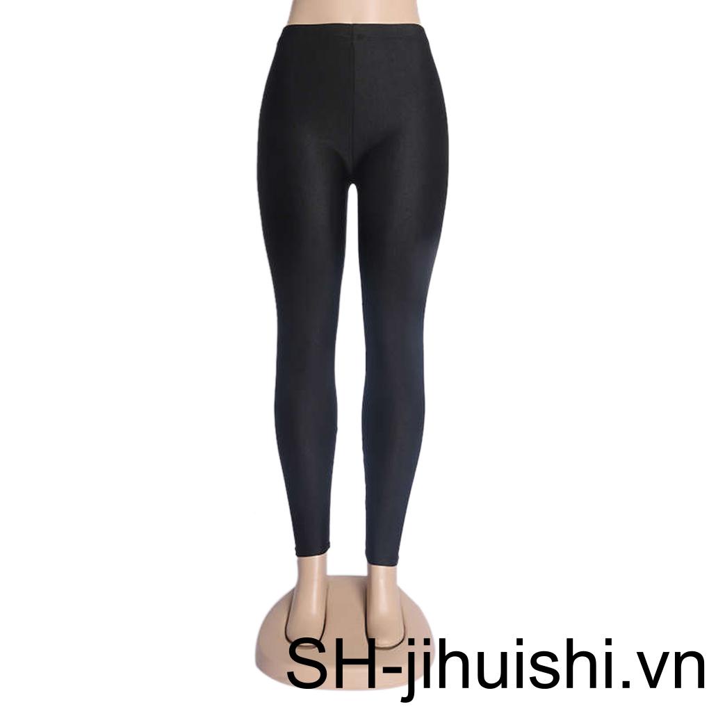 Quần Tất Lụa Co Giãn Màu Sắc Kẹo Ngọt Thời Trang Cho Nữ