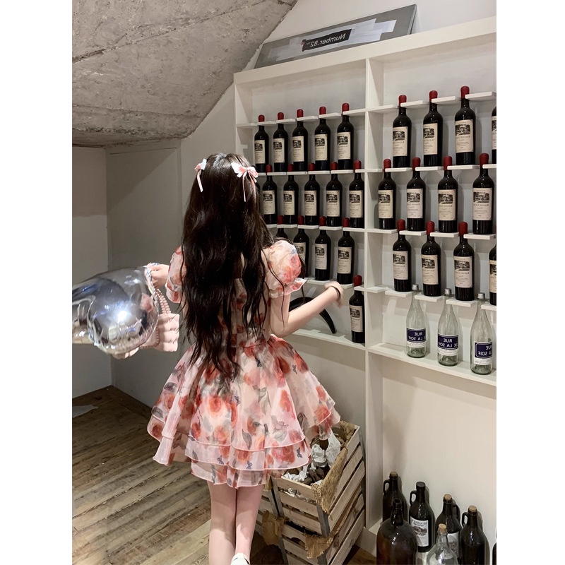 Váy BabyDoll Những chiếc váy đầm nhỏ xinh và tươi mát, váy công chúa kiểu Pháp mùa hè.