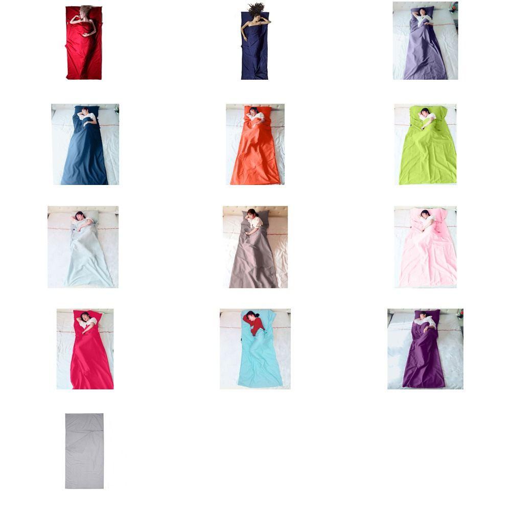 Túi Ngủ Cotton Siêu Nhẹ Nhiều Màu 26Ede Tiện Dụng Mang Theo Du Lịch Cắm Trại