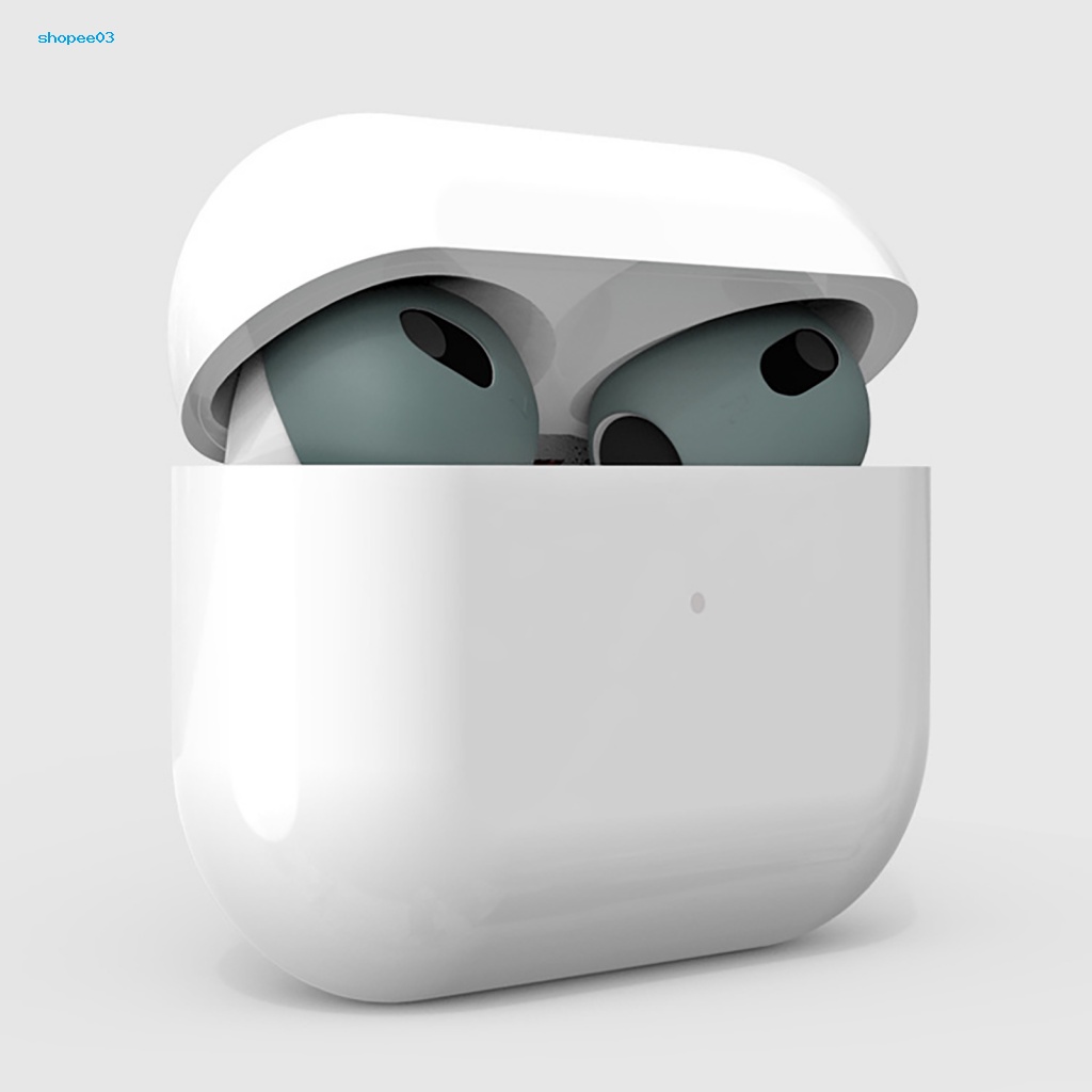 1 Cặp Đệm Tai Nghe Nhét Tai Không Dây Mềm Cách Âm Siêu Mỏng Thoải Mái Cho Airpods 3
