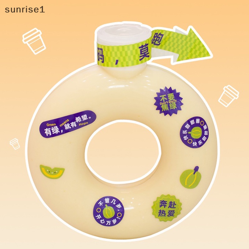 Bình Nước Hình Bánh Donut sunrise1 500Ml