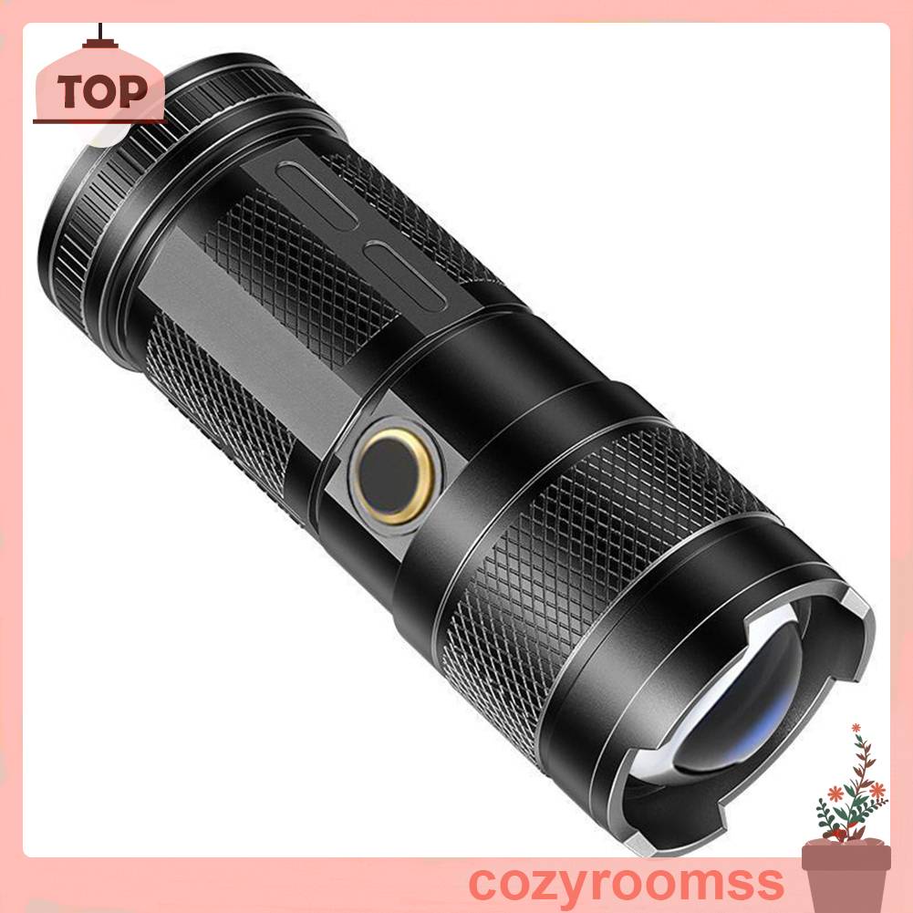 Đèn Pin 30W LED COB 1500mAh 1000LM Sạc USB Loại C Chống Thấm Nước