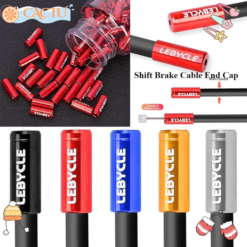 CACTU Bộ 10 Nắp Đậy Chống Bụi Cho Dây Cáp Xe Đạp 4mm 5mm Ốp