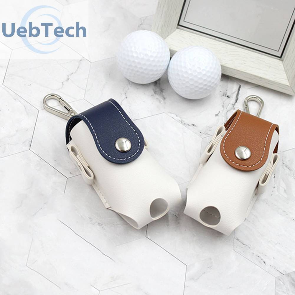 Túi Da Đựng Bóng Golf Đeo Thắt Lưng Có Kẹp Tiện Lợi