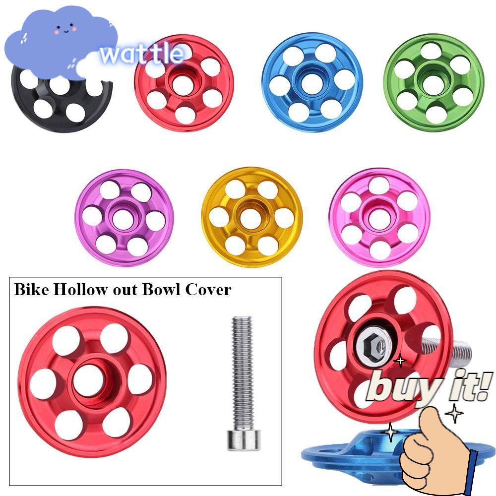 WATTLE Set 2 Nắp Đậy Tô Xe Đạp Leo Núi Bằng Nhôm Siêu Nhẹ