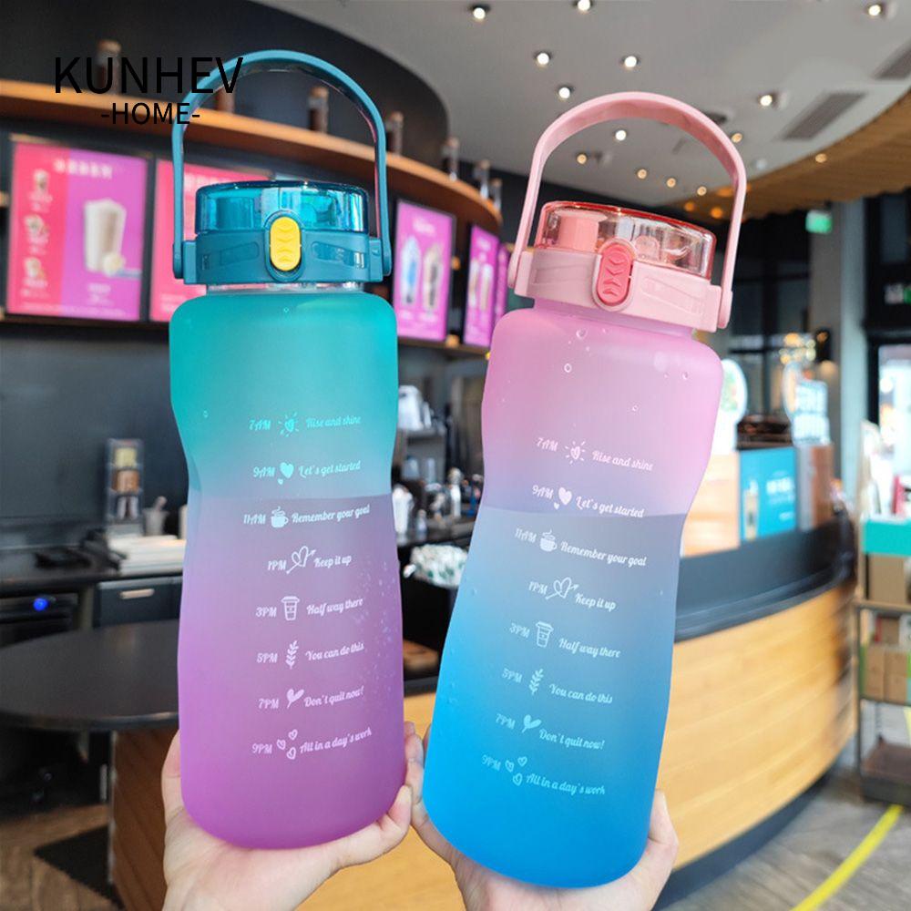 KUNHEV Bình Nước Dung Tích 2000ml Chống Rò Rỉ Tiện Lợi