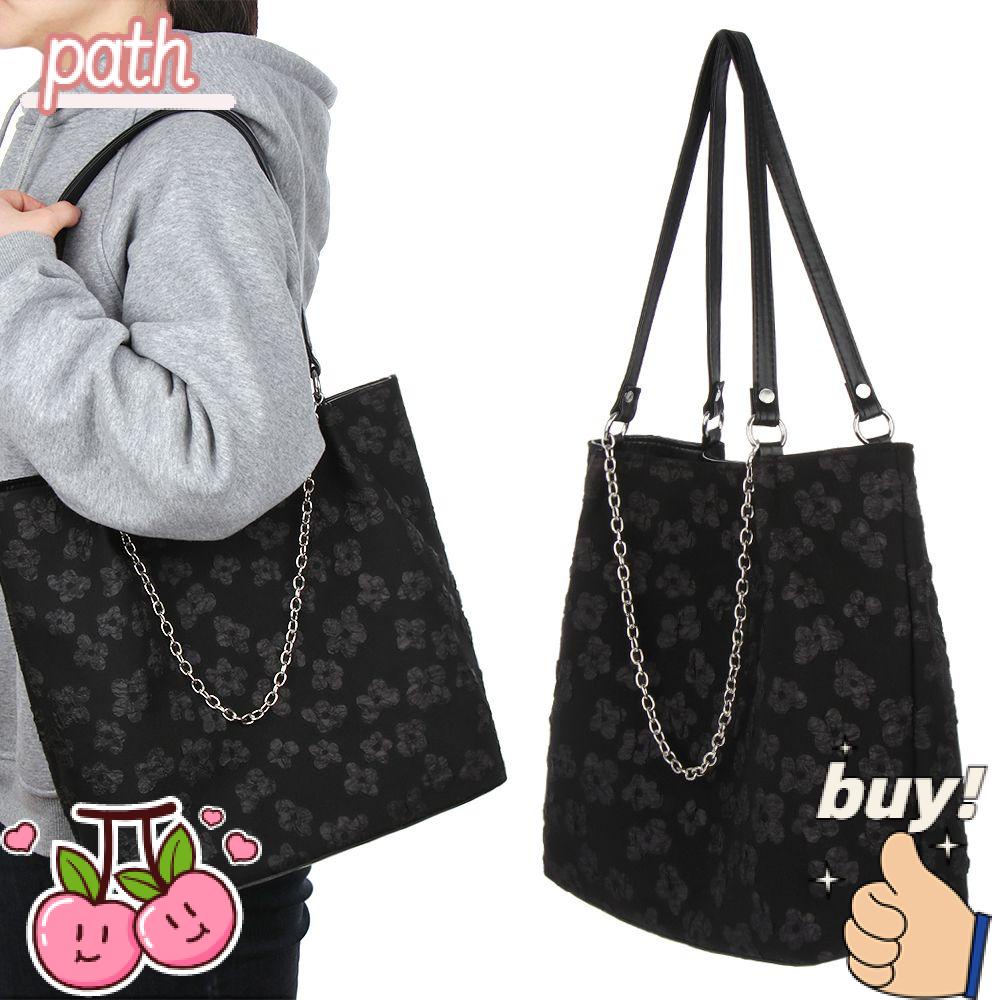 PATH Túi Tote Đeo Vai Phối Dây Xích Thời Trang Cho Nữ