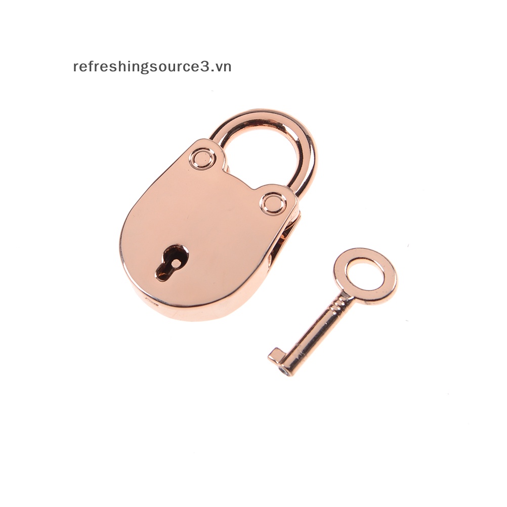 Ổ Khóa Mini Kèm Chìa Khóa Phong Cách Cổ Điển 3.vn} REFRE3}