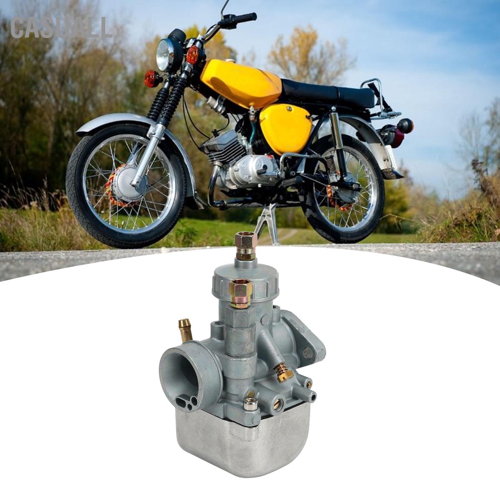Hàng HOT Casuall Bộ chế hòa khí xe máy 16N1‑11 Thay thế Carb kim loại cho Simson S50 S51 S60 và S70