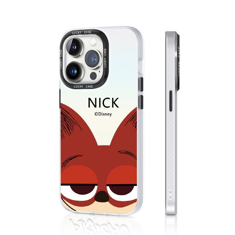 Ốp Điện Thoại Màu Laser Họa Tiết Chú Cáo Dễ Thương Cho Iphonexr12678Plus 1314