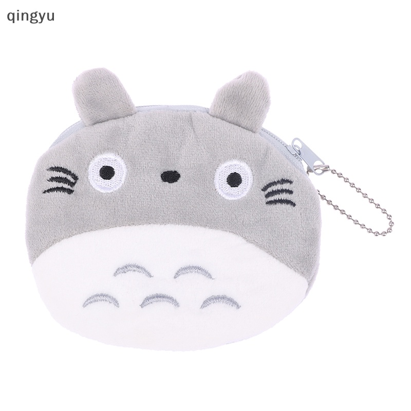 Qingyu Ví Đựng Tiền Xu Có Móc Khóa Hình Búp Bê Totoro Anime Periphery Mới PLI