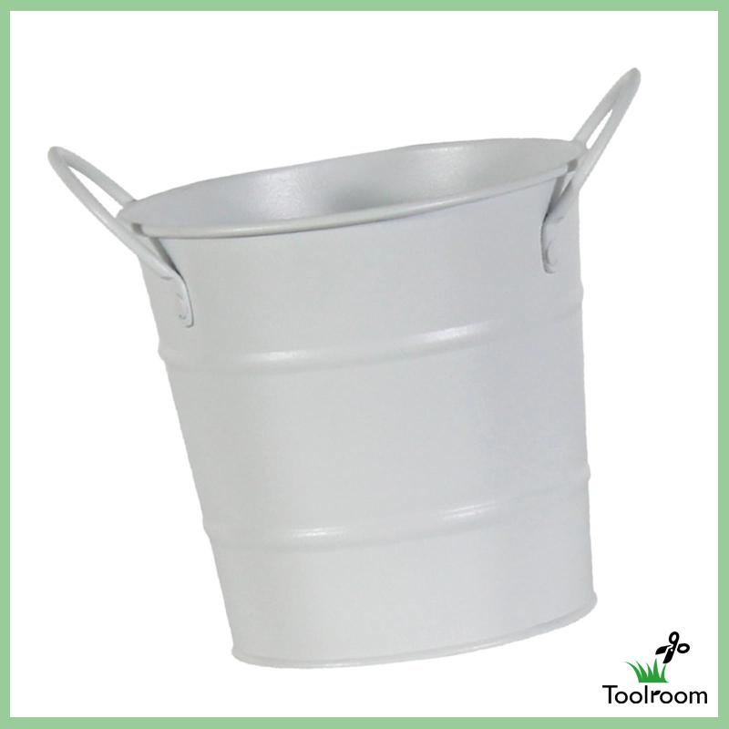 Xô Đựng Khoai Tây Chiên Có Tay Cầm Màu Trắng