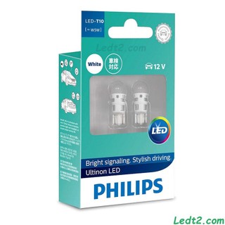 Đèn led t10 philips ultinon - bảo hành 5 năm