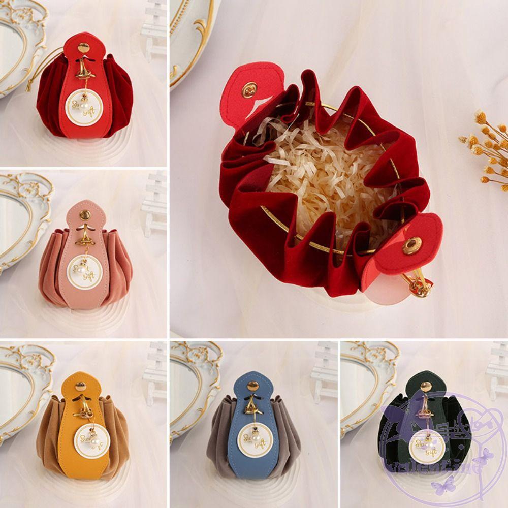 AVALENTINE Túi Đựng Kẹo Bằng Vải Trang Trí Tiệc Sinh Nhật